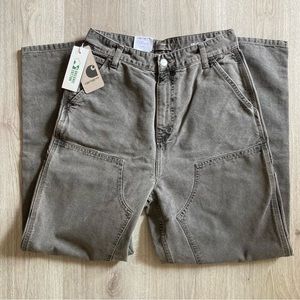 NEW! Women's Amherst Double Knee Pant Black (faded)